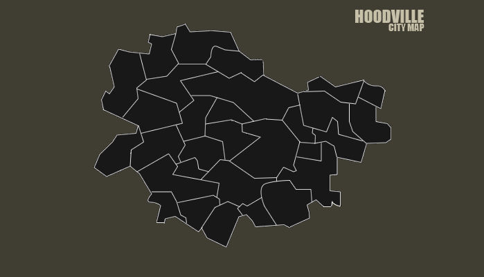 Karte von Hoodville